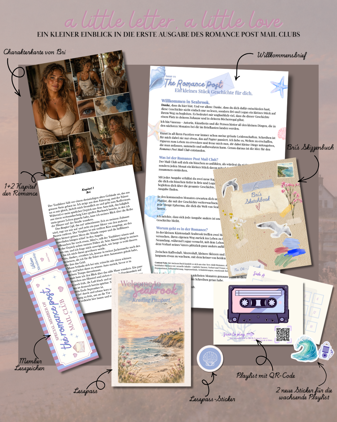 The Romance Mail Club – Monatliches Abo